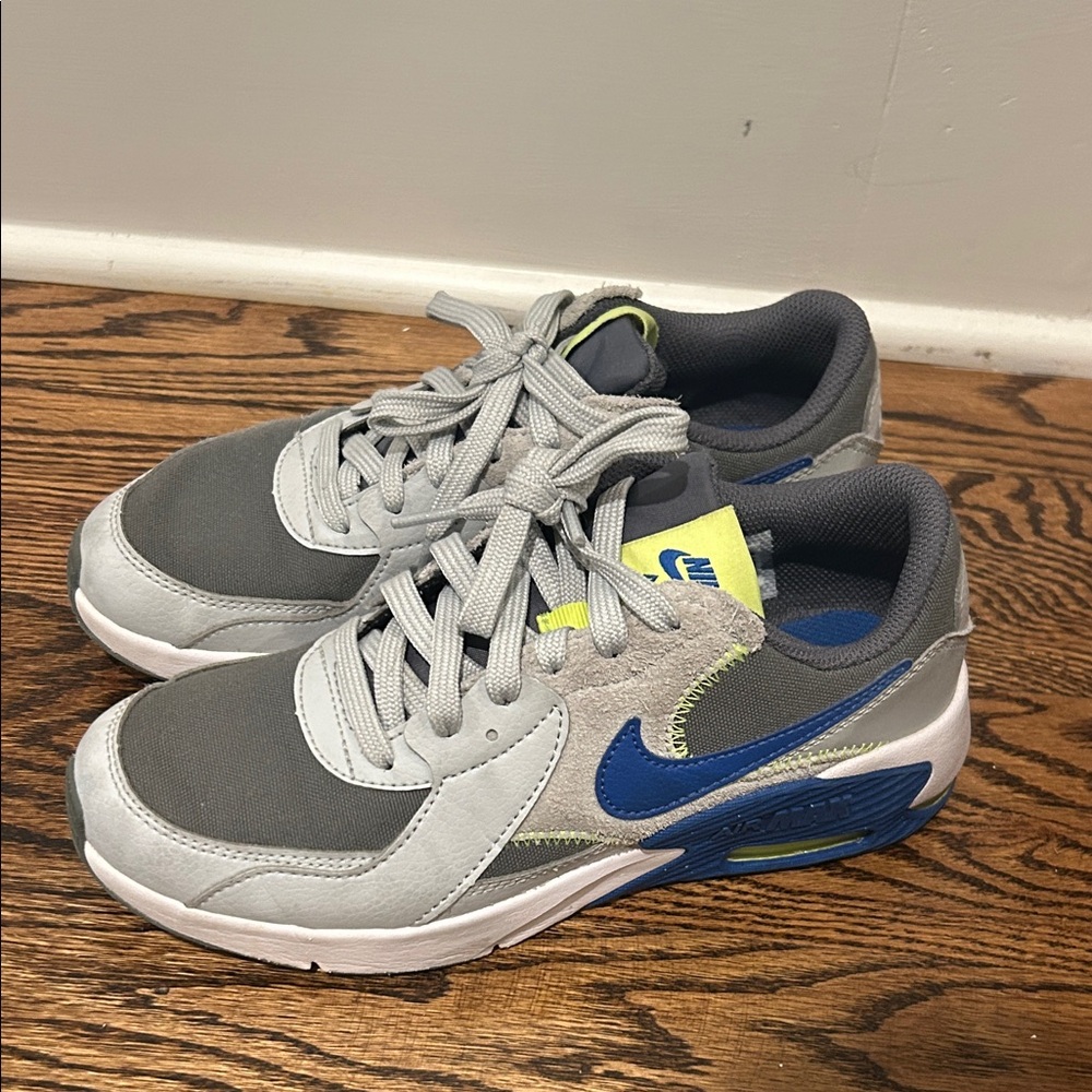 Nike Gray and Blue AirMax